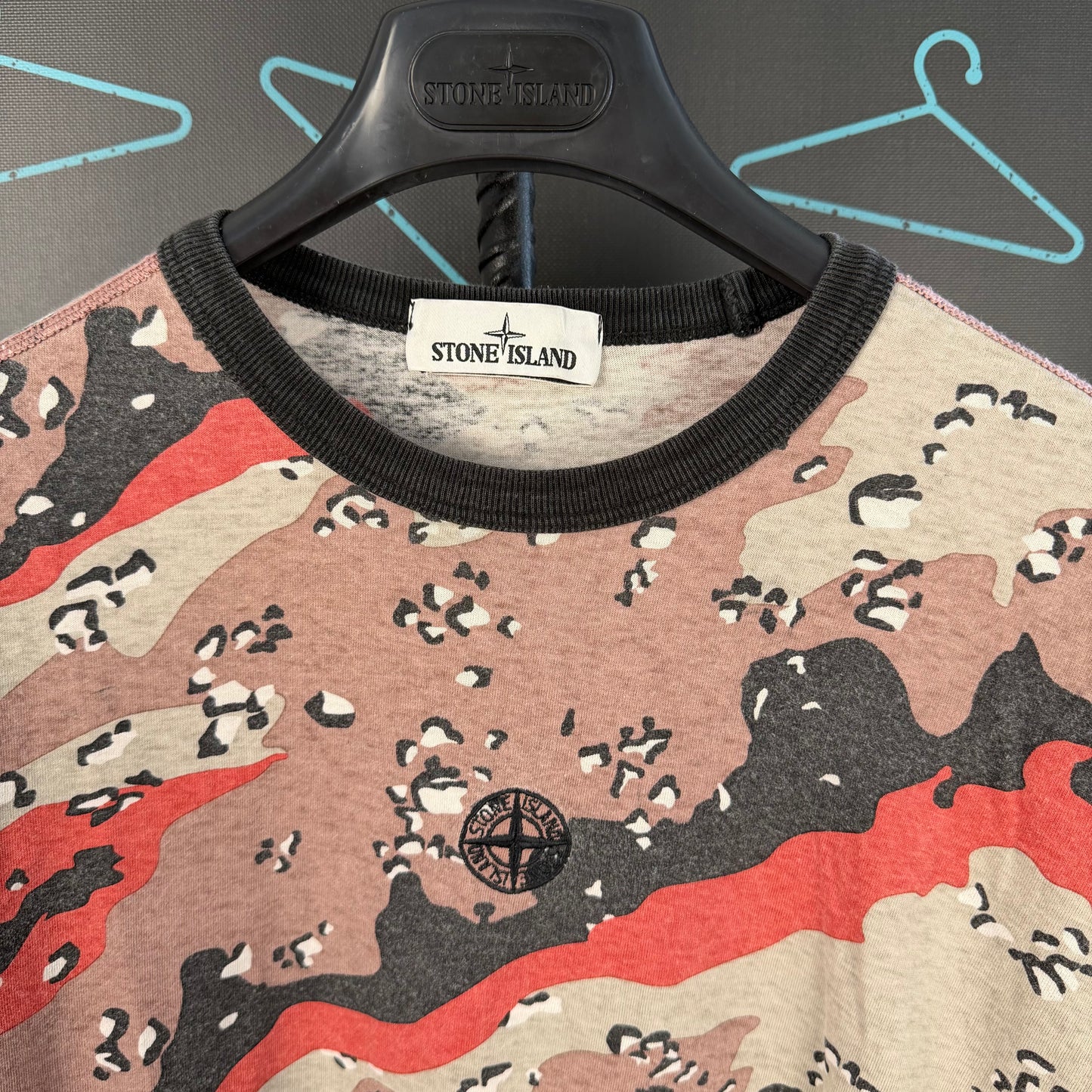 Stone Island Arctic Camo T-shirt - Medium