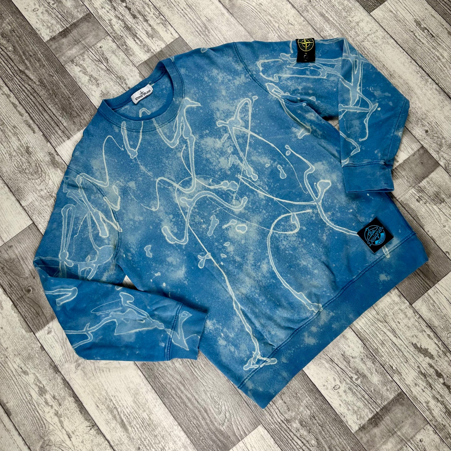 Stone Island A/W ‘20 Bleached Sweater - 2XL