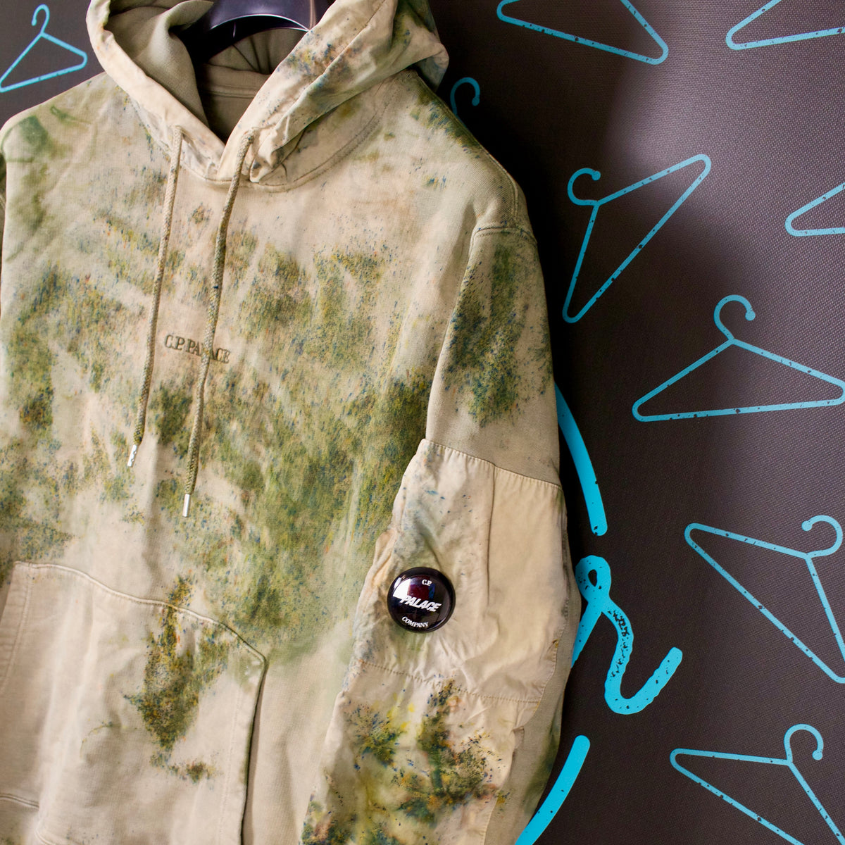 CP Company x Palace 'Pine Tree' Hoodie - Large