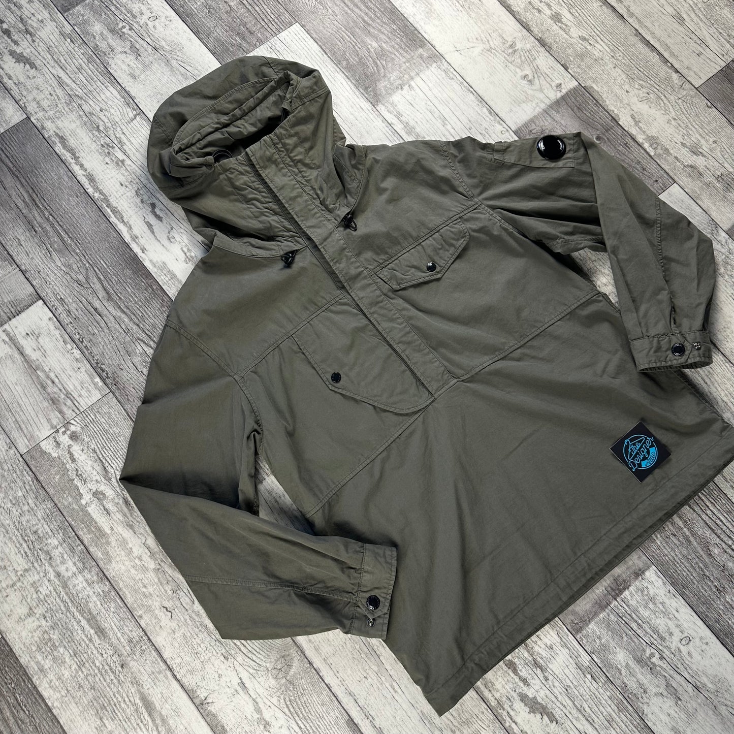 CP Company Garbadine Hooded Jacket - Large