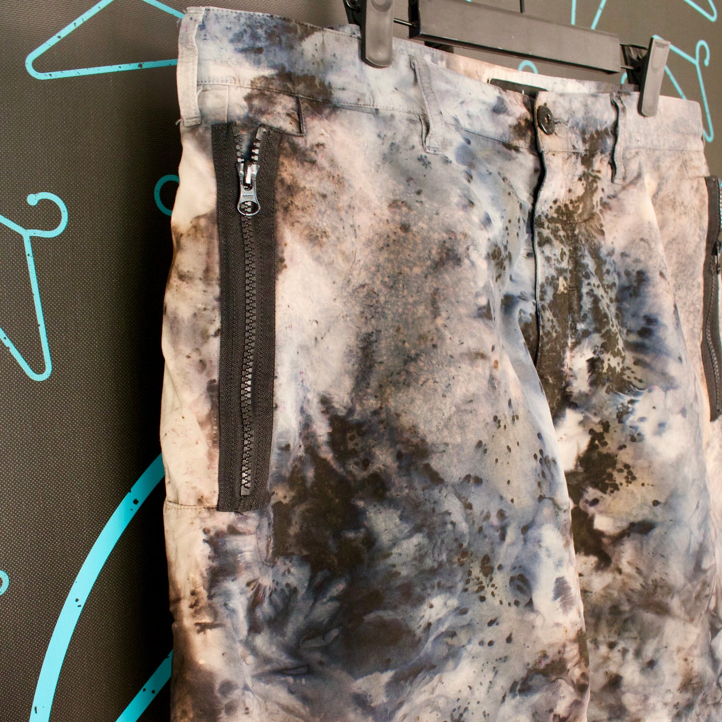 Stone Island "Watercolour" Shadow Project Shorts - 2XL / 3XL