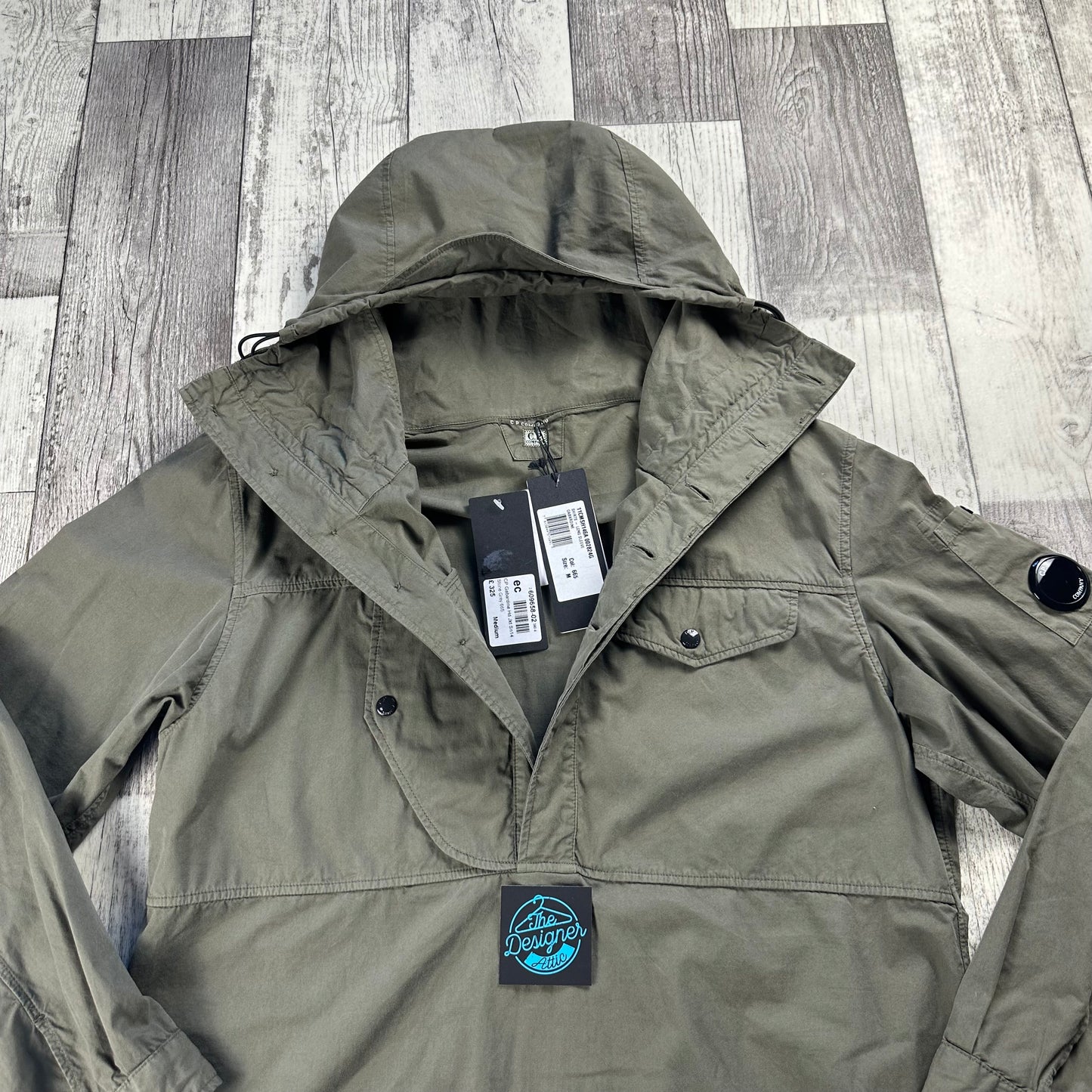 CP Company Garbadine Hooded Jacket - Large