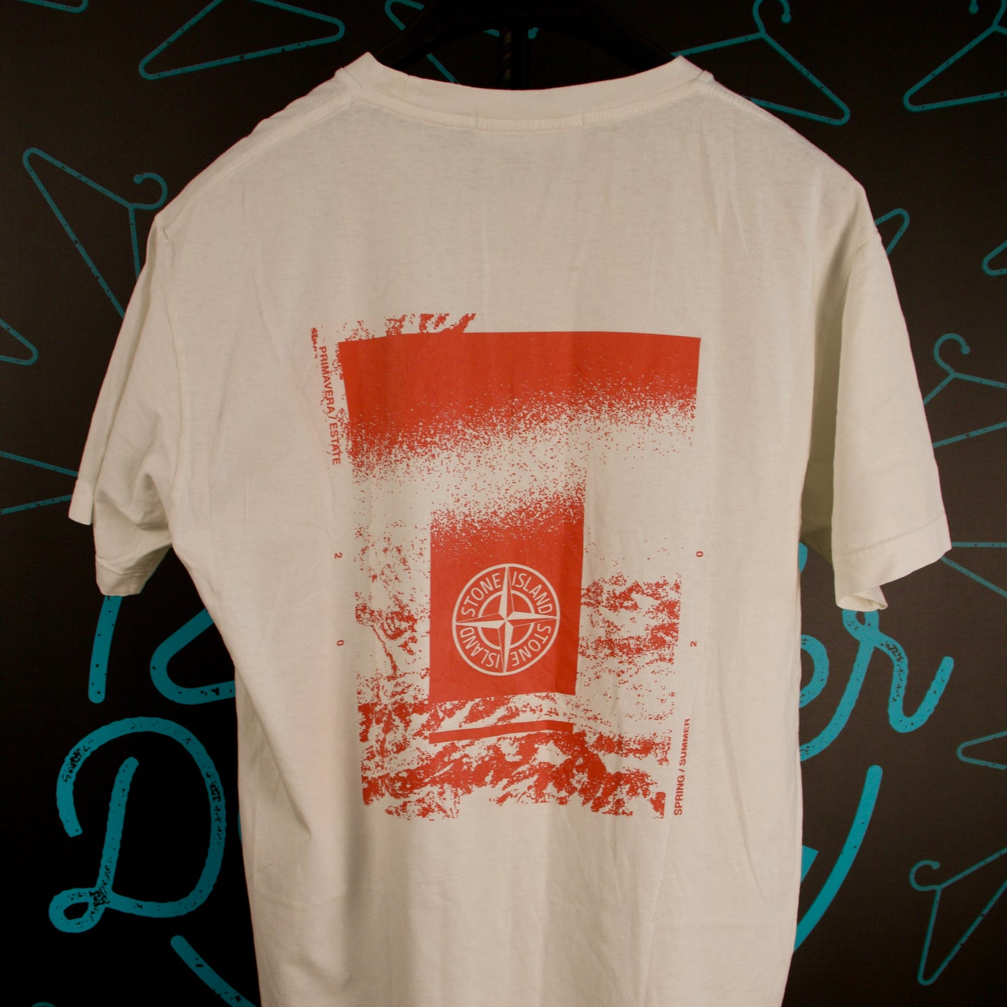 SALE! Stone Island Print T-Shirt - Medium