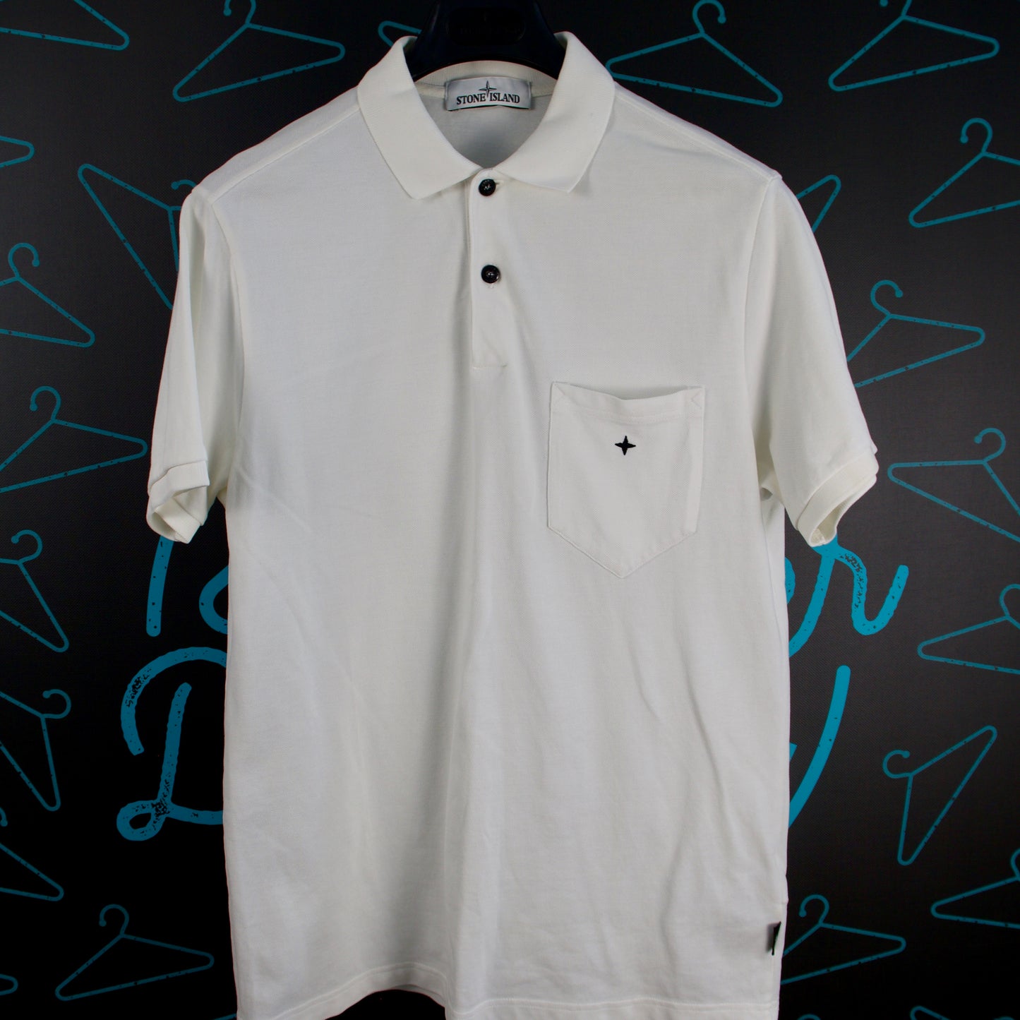 SALE! Stone Island Marina Polo Shirt - Medium