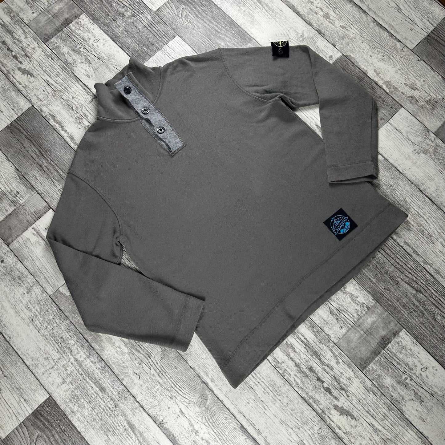 Stone Island A/W ‘03 1/4 Button Sweatshirt - Large