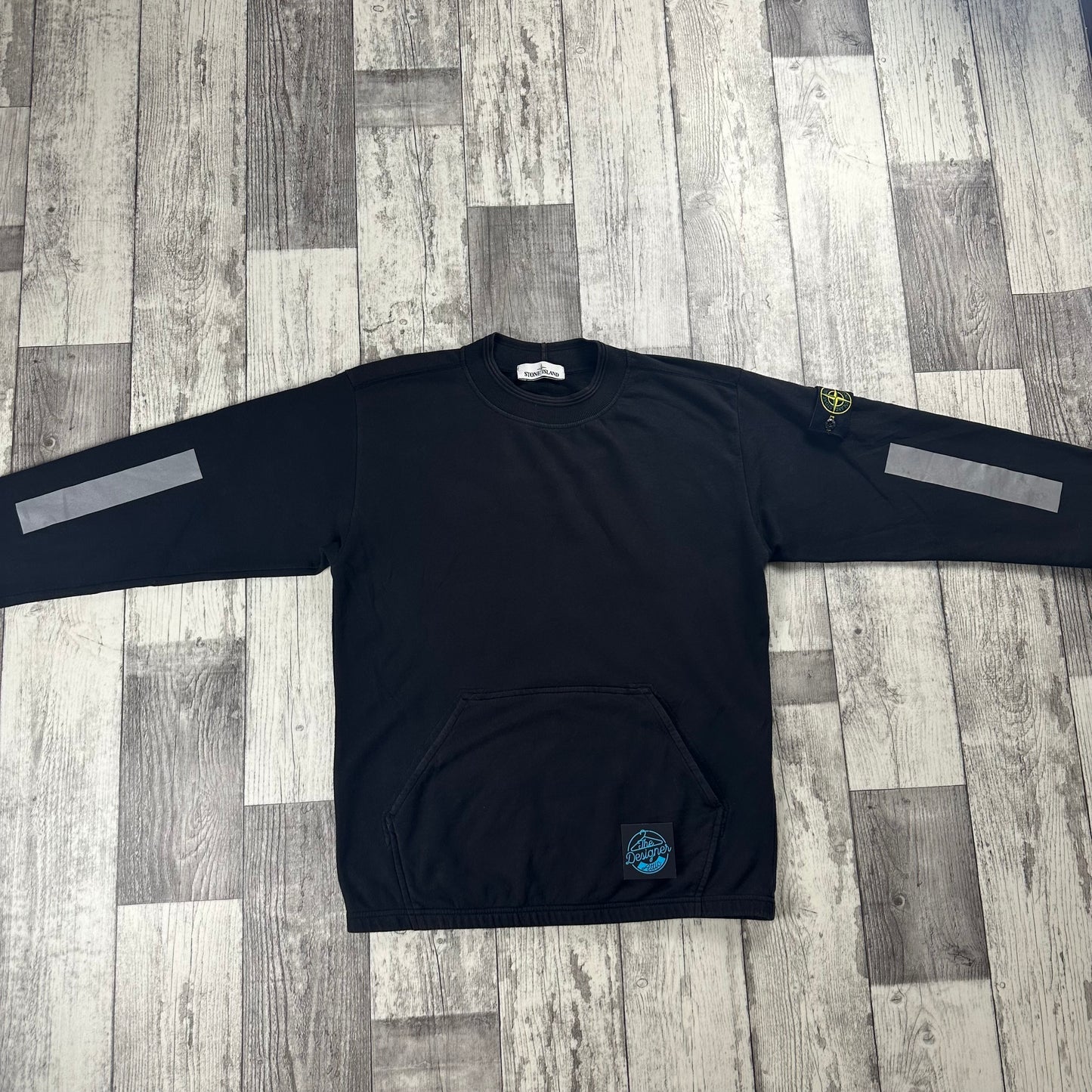 Stone Island Reflective Sweatshirt - Large
