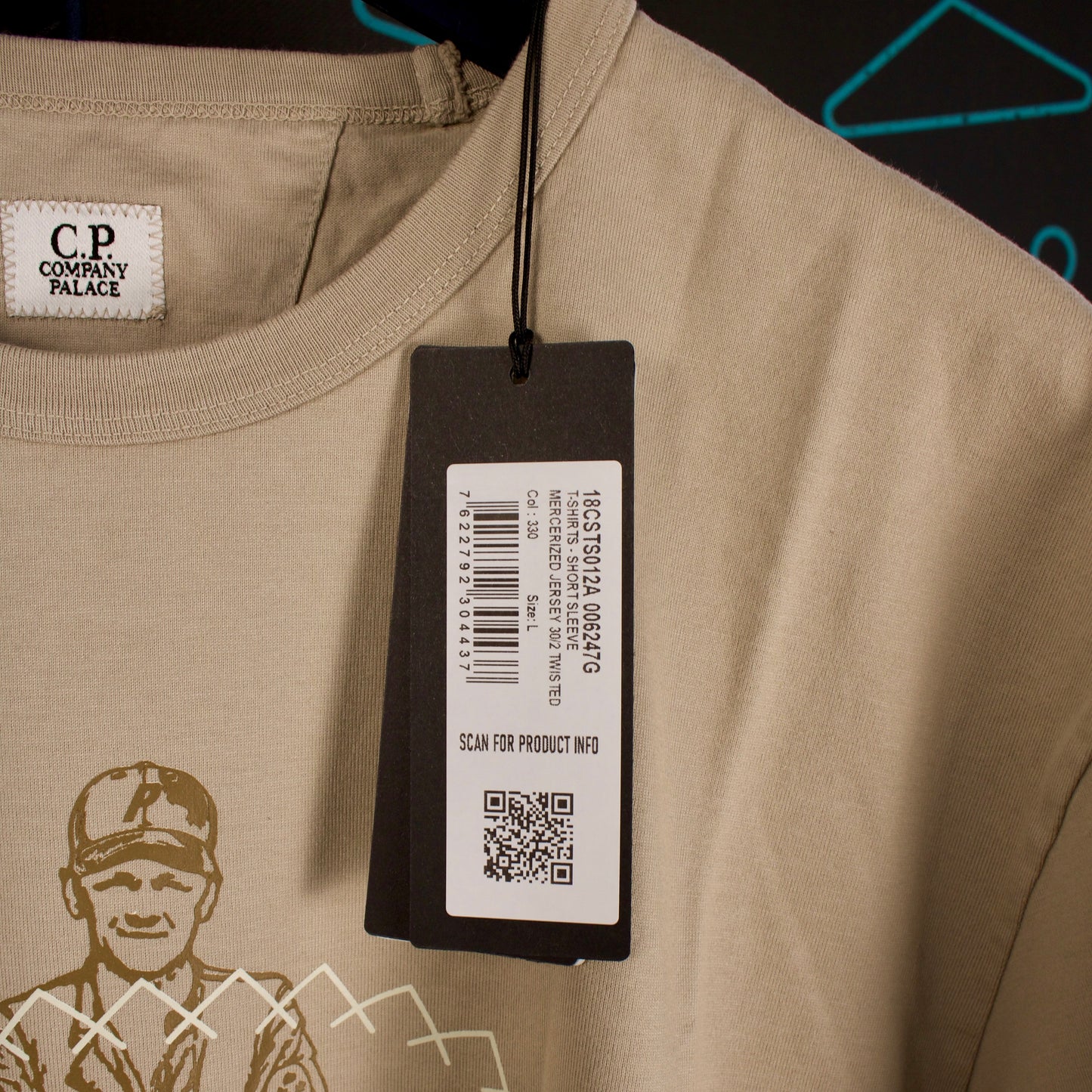 CP Company x Palace T-shirt - Large
