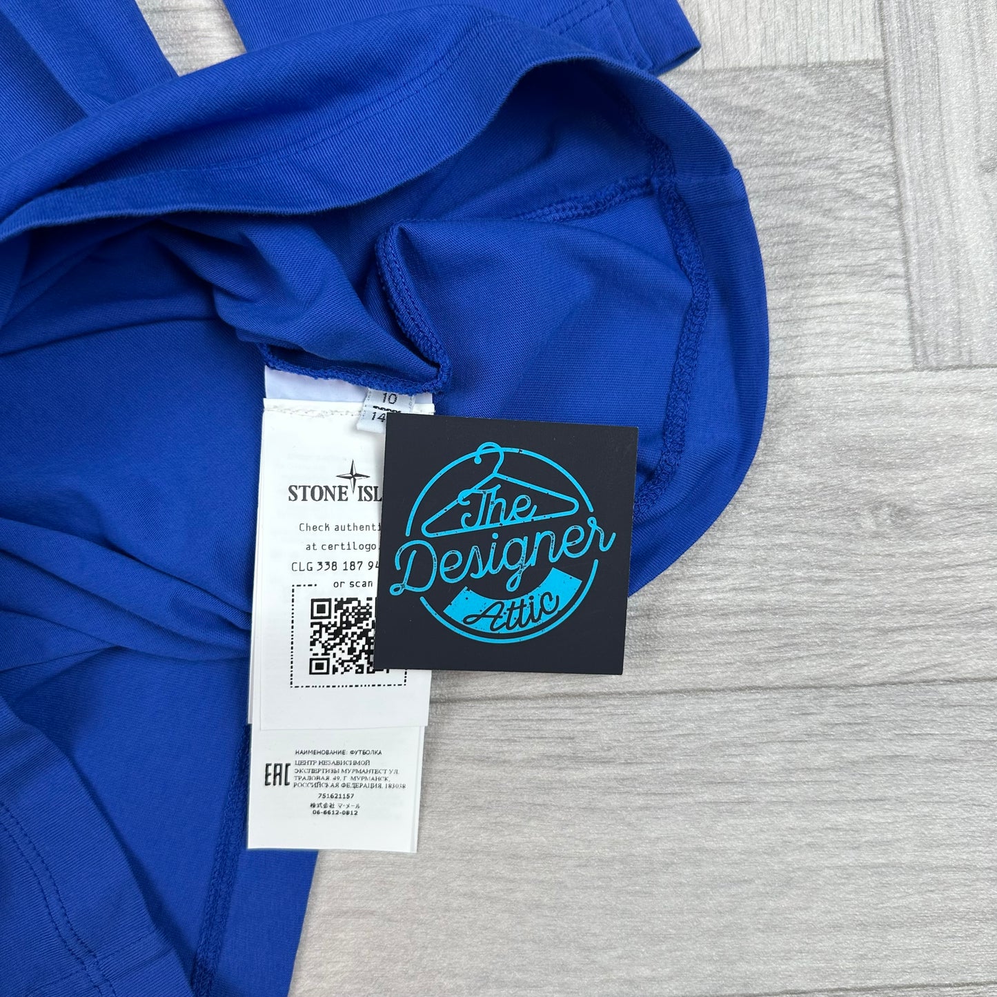 Stone Island Printed LS T-shirt - Age 10