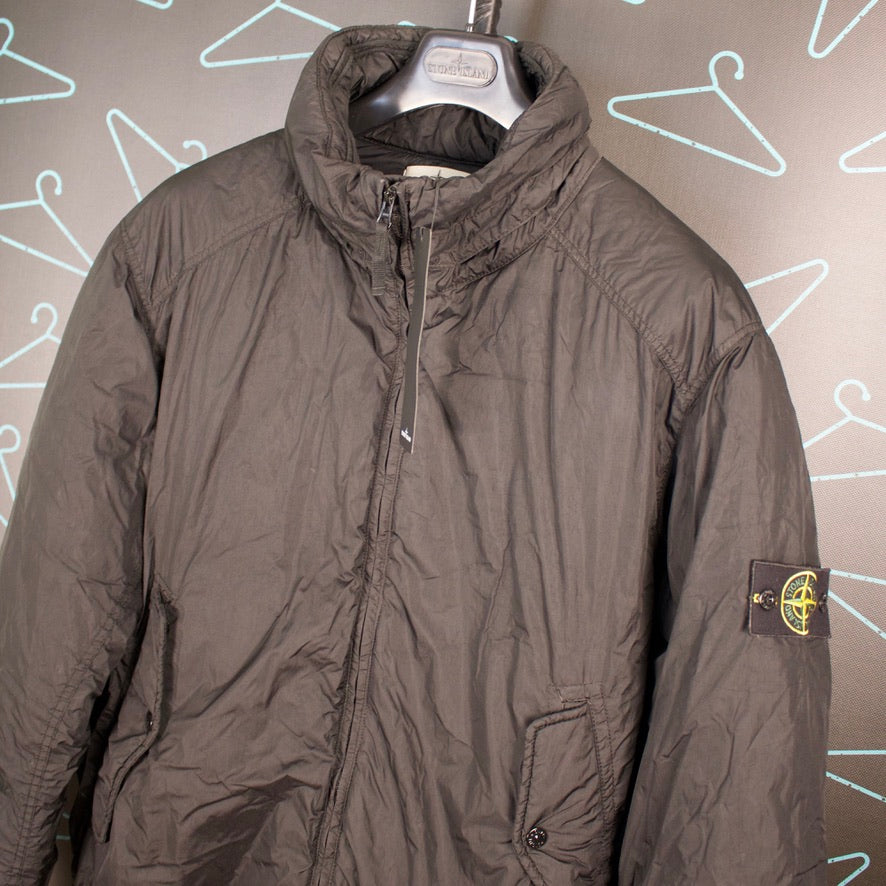 Stone Island A/W '13 Garment Dyed Nylon Tela Quilted Coat - 3XL