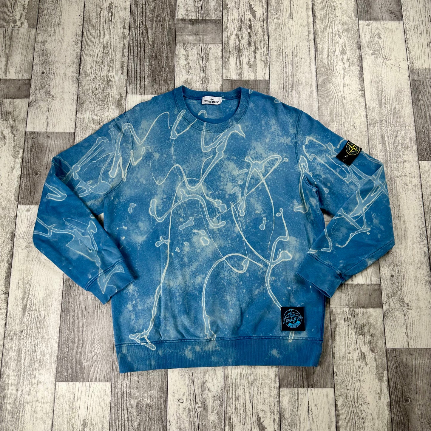 Stone Island A/W ‘20 Bleached Sweater - 2XL