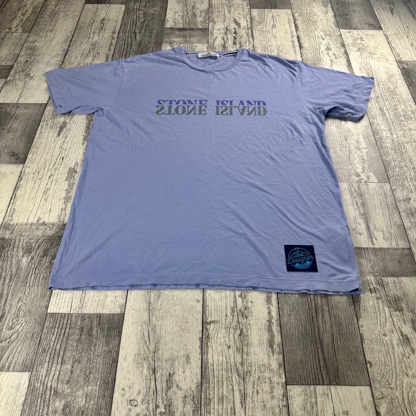 Stone Island Reflective Print T-Shirt - ExL