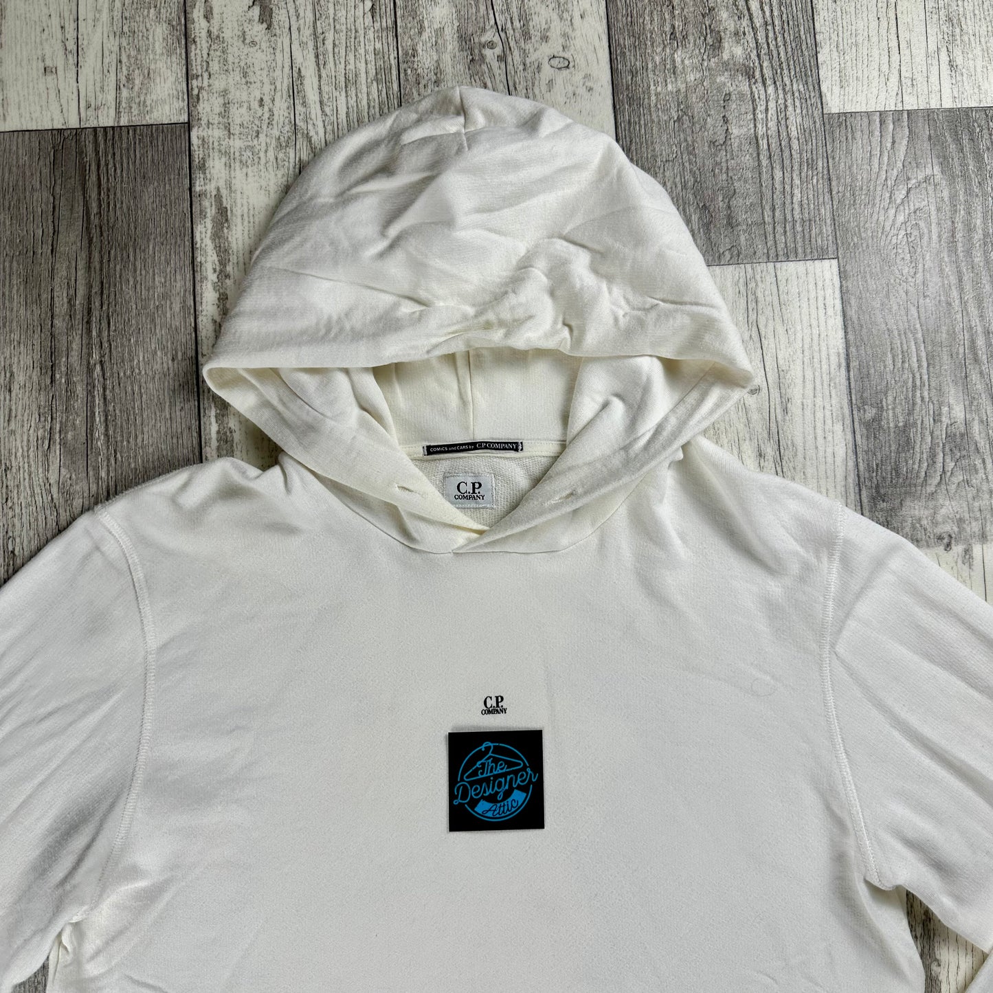 CP Company Cars and Comics Hoodie - Medium