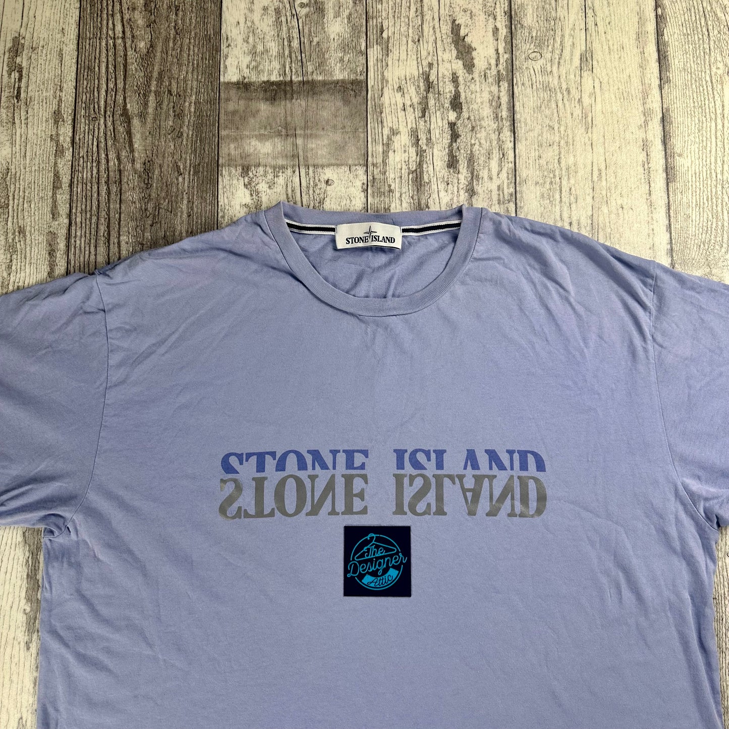 Stone Island Reflective Print T-Shirt - ExL