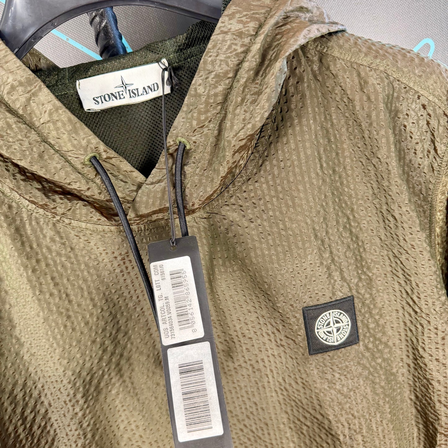 Stone Island Poly Frame Hoodie - Large